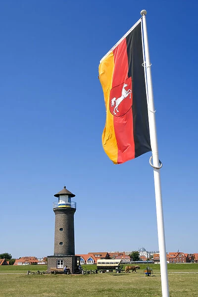 Lighthouse, Juist, the East Frisians, Germany