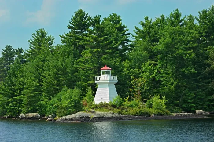 Framed Print : Lighthouse on Lake Muskoka Muskoka Country, Ontario, Canada Framed Print : Lighthouse on Lake Muskoka Muskoka Country, Ontario, Canada