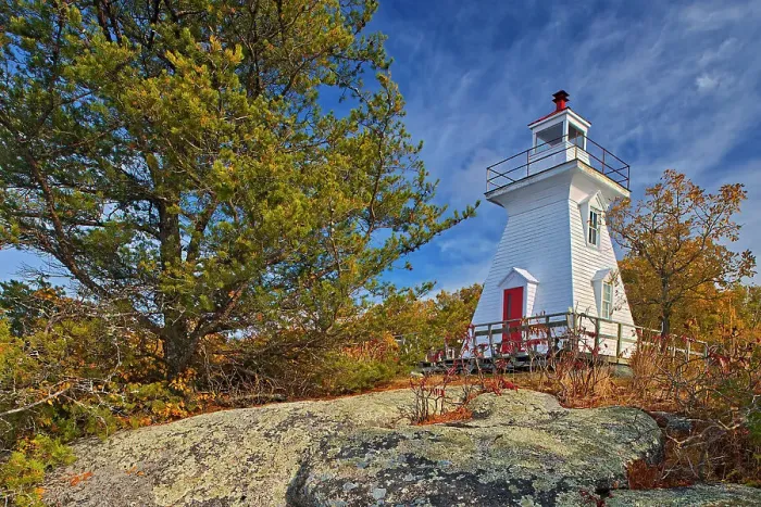 Framed Print : Lighthouse on Lake of the Woods Morson, Ontario, Canada Framed Print : Lighthouse on Lake of the Woods Morson, Ontario, Canada