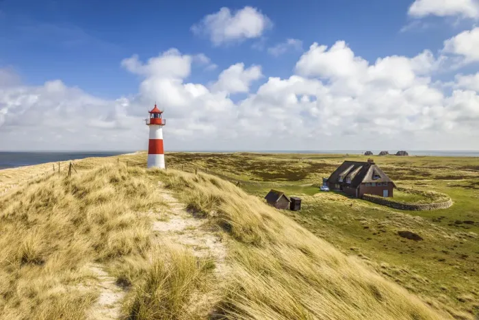 Framed Print : Lighthouse List East on the Ellenbogen Peninsula, Sylt, Schleswig-Holstein, Germany Framed Print : Lighthouse List East on the Ellenbogen Peninsula, Sylt, Schleswig-Holstein, Germany