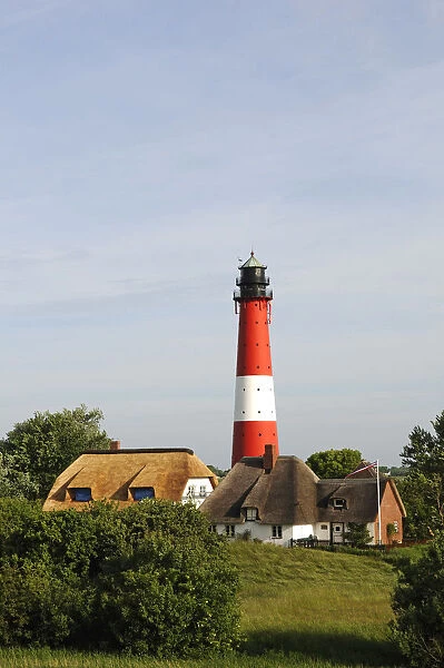 Lighthouse, Pellworm Island, Schleswig-Holstein, Germany