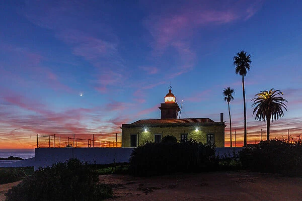 Lighthouse at Ponta da Piedade, Lagos, Algarve, Portugal