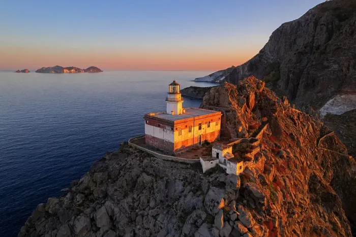 Framed Print : Lighthouse of Punta della Guardia, Ponza island, Archipelago Pontino, Lazio, Italy Framed Print : Lighthouse of Punta della Guardia, Ponza island, Archipelago Pontino, Lazio, Italy