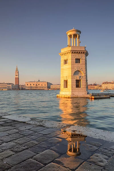 The lighthouse of San Giorgio Maggiore, Venice, Veneto, Italy