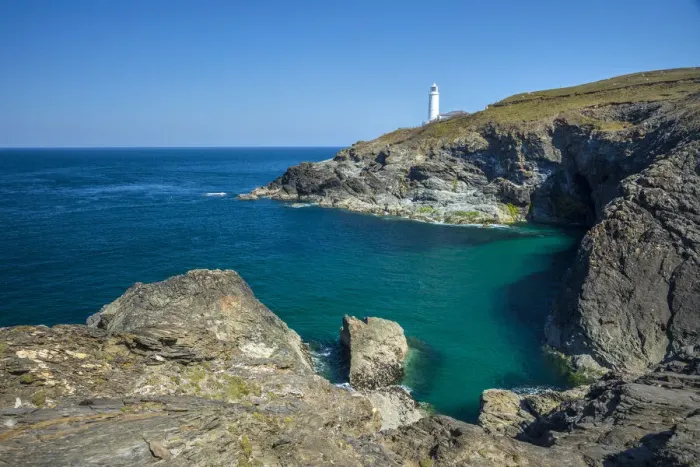 Framed Print : Lighthouse at Trevose Head, Cornwall, England, UK Framed Print : Lighthouse at Trevose Head, Cornwall, England, UK