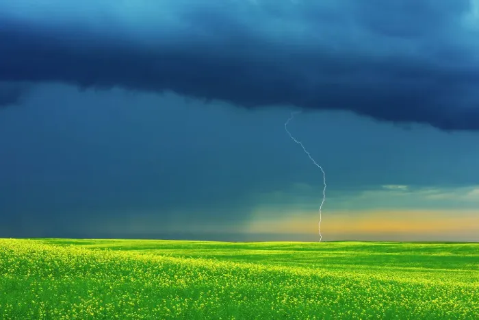 Framed Print : Lightning strike during rain storm on the Canadian Prairie Deloraine, Manitoba, Canada Framed Print : Lightning strike during rain storm on the Canadian Prairie Deloraine, Manitoba, Canada