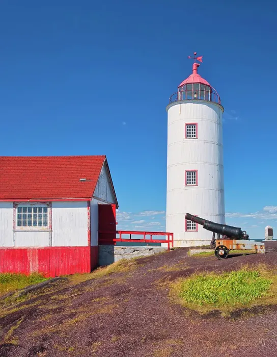 Framed Print : Ligthouse on the shore of the St. Lawrence River. Bas St. Laurent Region. Ile Verte lighthouse is the oldest on the St. Lawrence L'Isle-Verte, Quebec, Canada Framed Print : Ligthouse on the shore of the St. Lawrence River. Bas St. Laurent Region. Ile Verte lighthouse is the oldest on the St. Lawrence L'Isle-Verte, Quebec, Canada