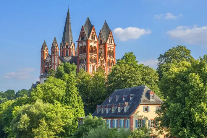 Framed Print : Limburg Dome, Limburg, Lahn valley, Hesse, Germany