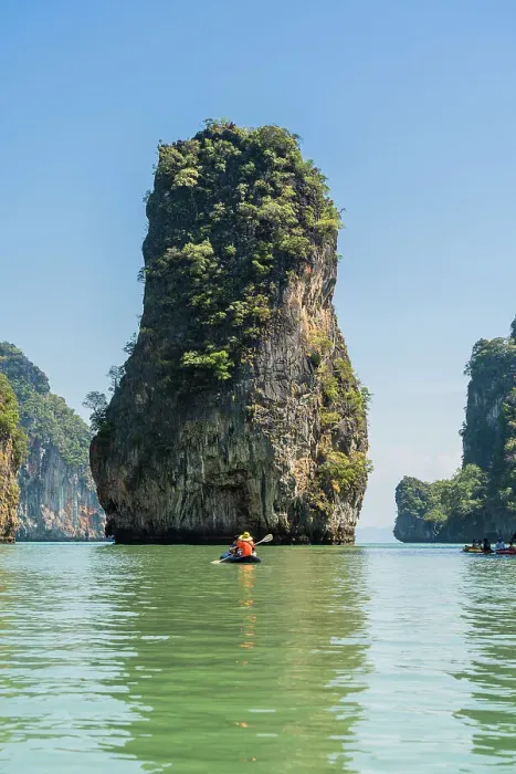 Framed Print : Limestone karst, Hong Island, Krabi, Thailand Framed Print : Limestone karst, Hong Island, Krabi, Thailand