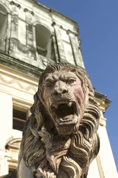 Framed Print : Lion statue, Cathedral, Leon, Nicaragua Framed Print : Lion statue, Cathedral, Leon, Nicaragua