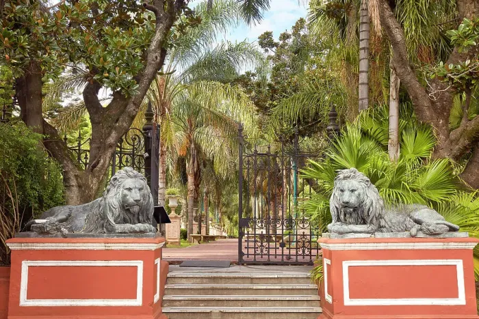 Framed Print : Lions at the entrance of the National Historical Museum (Museo Historico Nacional) in San Telmo, Buenos Aires, Argentina Framed Print : Lions at the entrance of the National Historical Museum (Museo Historico Nacional) in San Telmo, Buenos Aires, Argentina