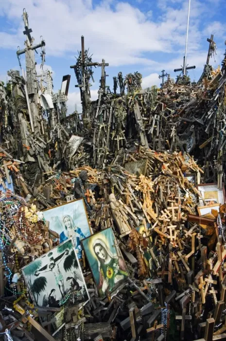 Framed Print : Lithuania, Hill of Crosses (Kryziu Kalnas)