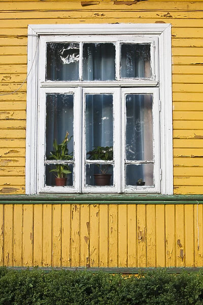 Lithuania, Southern Lithuania, Druskininkai, older houses