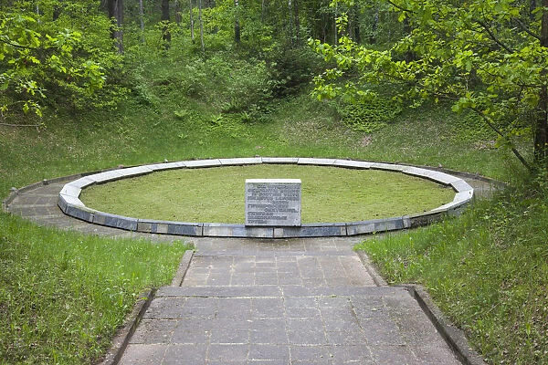 Lithuania, Vilnius-area, Paneriai, Paneriu memorialas, site of the Nazi deathcamp