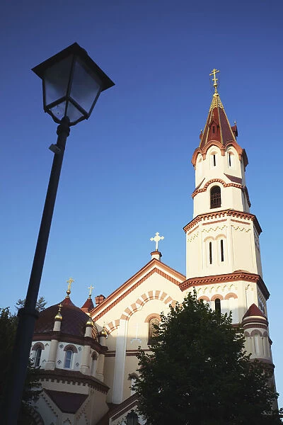 Lithuania, Vilnius, Decorative Church On Pilies Gatve
