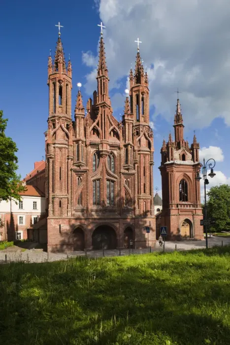 Framed Print : Lithuania, Vilnius, St. Anne and Bernardine Church