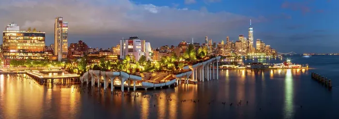 Framed Print : Little Island at Pier 55 is an artificial island park adjoining Hudson River Park, Manhattan, New York City, USA Framed Print : Little Island at Pier 55 is an artificial island park adjoining Hudson River Park, Manhattan, New York City, USA
