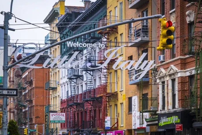 Framed Print : Little Italy, Manhattan, New York City, USA Framed Print : Little Italy, Manhattan, New York City, USA