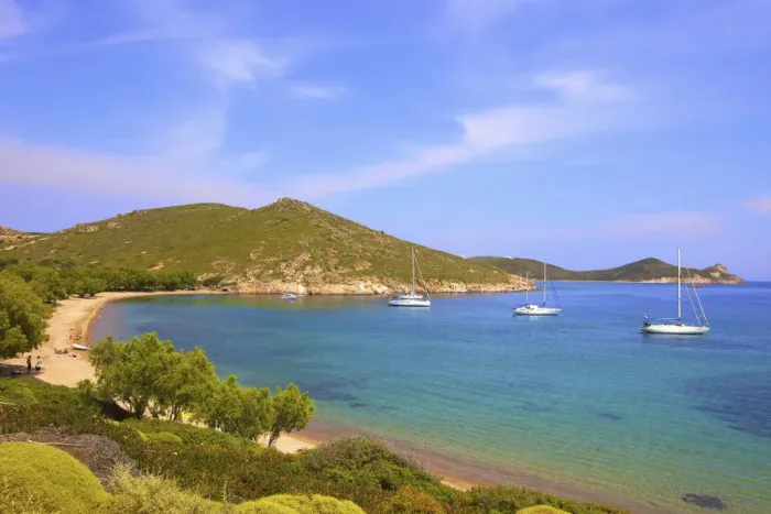 Framed Print : Livadi Beach, Patmos, Dodecanese, Greek Islands, Greece, Europe Framed Print : Livadi Beach, Patmos, Dodecanese, Greek Islands, Greece, Europe