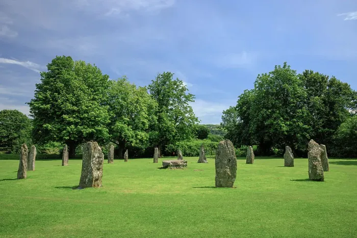 Framed Print : Llanrwst Gorsedd Stone Circle, Llanrwst, Conwy, Wales, UK Framed Print : Llanrwst Gorsedd Stone Circle, Llanrwst, Conwy, Wales, UK