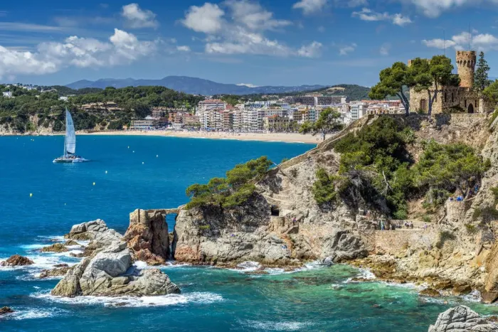 Framed Print : Lloret de Mar, Costa Brava, Catalonia, Spain Framed Print : Lloret de Mar, Costa Brava, Catalonia, Spain