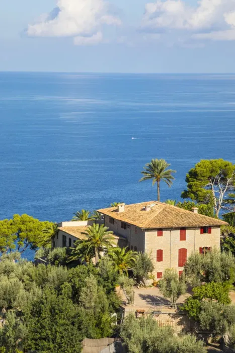 Framed Print : Llucalcari, Serra de Tramuntana, Mallorca (Majorca), Balearic Islands, Spain