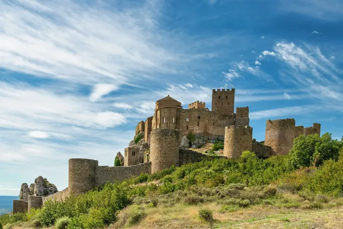Framed Print : Loarre Castle, Loarre, Huesca province, Aragon, Spain