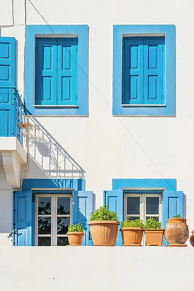 Local Architecture, Halki, Dodecanese Islands, Greece