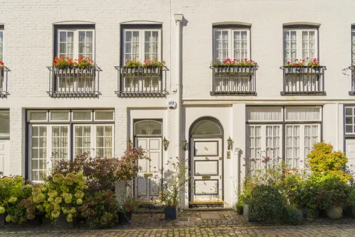 Framed Print : Local architecture, Hyde park, London, England, UK