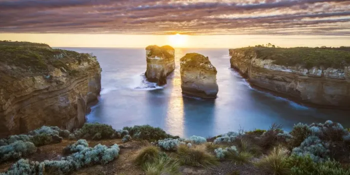 Framed Print : Loch Ard Gorge, Port Campbell National Park, Victoria, Australia