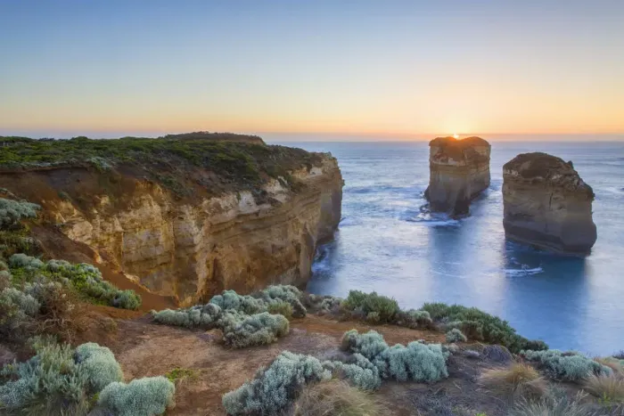 Framed Print : Loch Ard Gorge at sunset, Port Campbell National Park, Great Ocean Road, Victoria Framed Print : Loch Ard Gorge at sunset, Port Campbell National Park, Great Ocean Road, Victoria