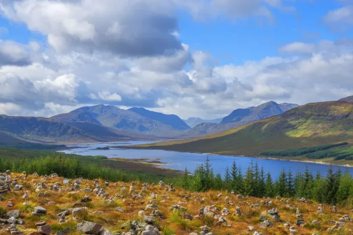 Framed Print : Loch Cluanie, Highlands, Scotland, Great Britain, British Islands Framed Print : Loch Cluanie, Highlands, Scotland, Great Britain, British Islands