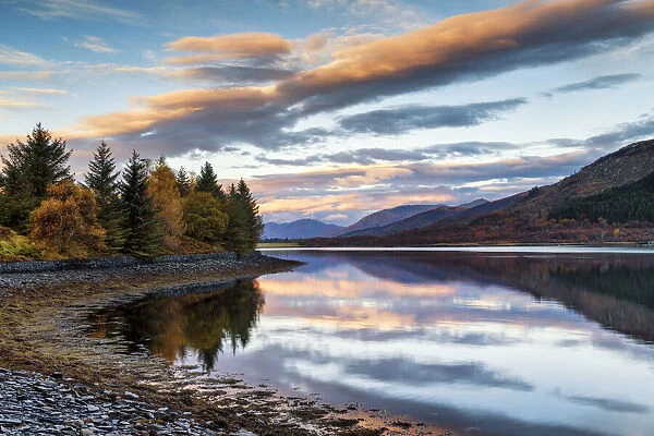 Loch Leven Morning Reflections, Highlands, Scotland