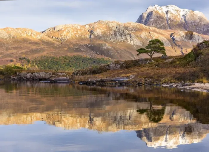 Framed Print : Loch Maree reflections, Wester Ross, Highlands, Scotland Framed Print : Loch Maree reflections, Wester Ross, Highlands, Scotland