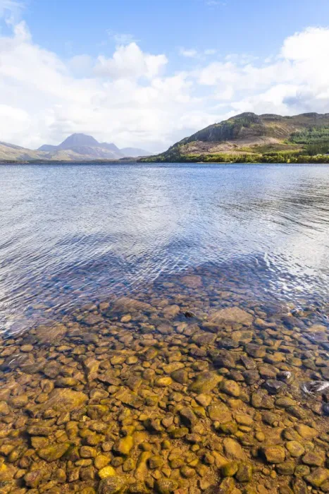 Framed Print : Loch Maree, , Slattadale, Wester Ross, Scotland, United Kingdom
