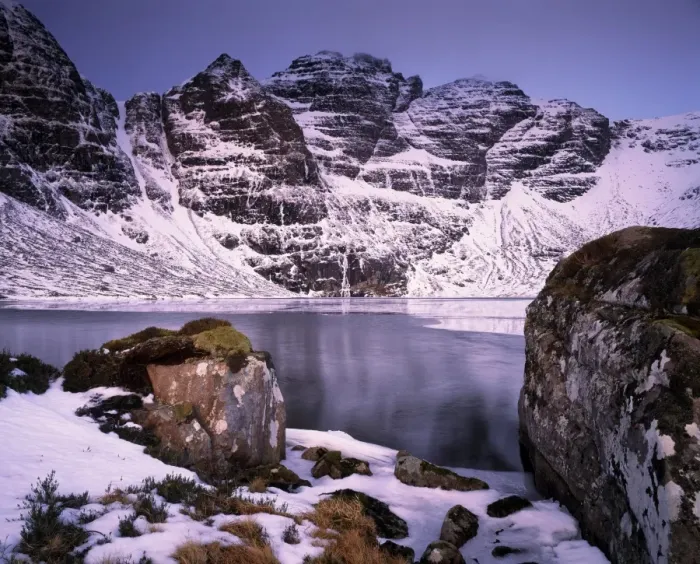 Framed Print : Loch Toll an Lochain, An Teallach Framed Print : Loch Toll an Lochain, An Teallach