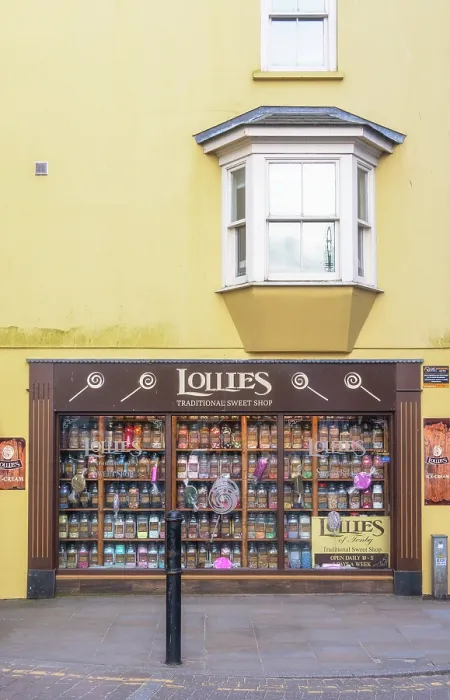 Framed Print : Lollies Traditional Sweet Shop, Tenby, Pembrokeshire, Wales Framed Print : Lollies Traditional Sweet Shop, Tenby, Pembrokeshire, Wales