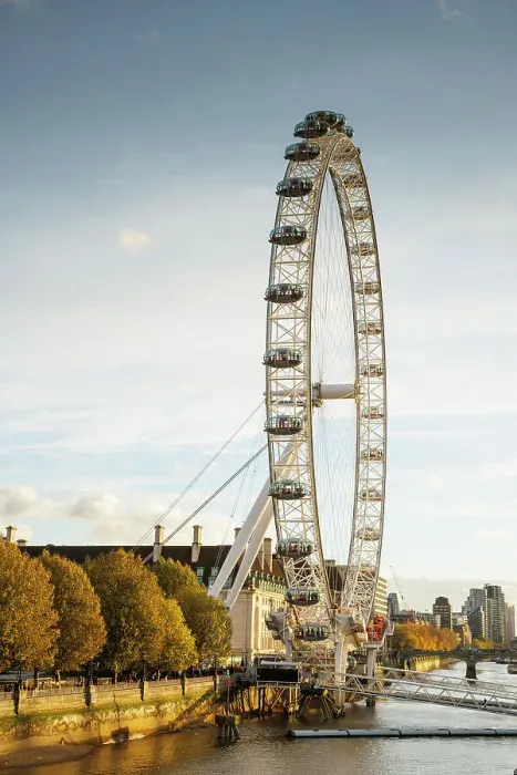 Framed Print : The London Eye, London, England, UK Framed Print : The London Eye, London, England, UK