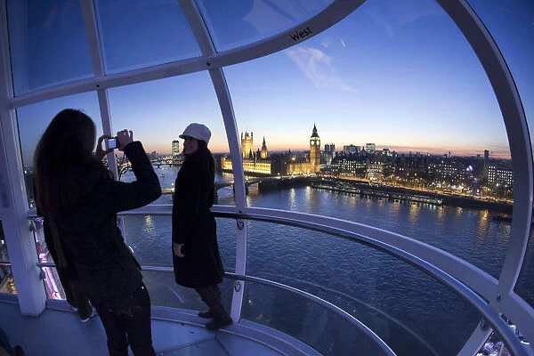 London Eye  /  Millennium Wheel, London, England