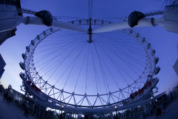 Framed Print : London Eye / Millennium Wheel, London, England Framed Print : London Eye / Millennium Wheel, London, England