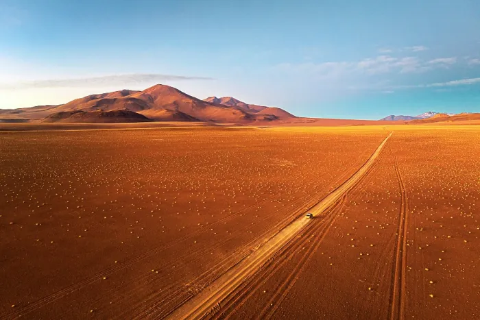 Framed Print : Lonely track through the high desert, Puna, Argentina Framed Print : Lonely track through the high desert, Puna, Argentina