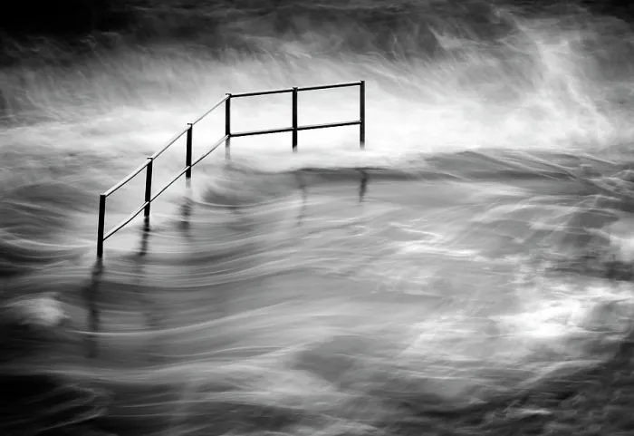 Framed Print : Long exposure image, Bude Seapool, Bude, North Cornwall, England Framed Print : Long exposure image, Bude Seapool, Bude, North Cornwall, England