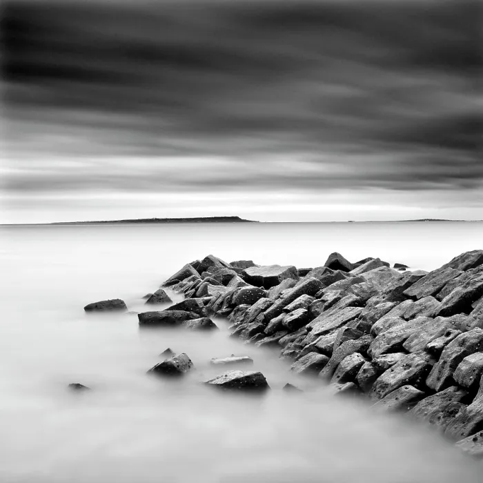 Framed Print : Long exposure image, Kimmeridge Bay, Dorset, England Framed Print : Long exposure image, Kimmeridge Bay, Dorset, England
