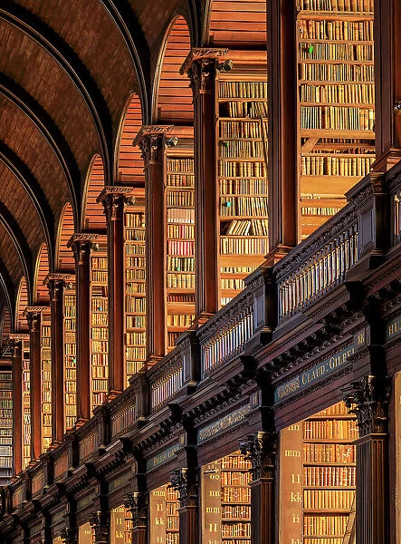 The Long Room, Old Library, Trinity College, Dublin, Ireland