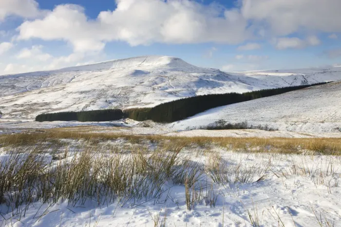 Framed Print : Looking towards Fan Fawr mountain from the snow covered slopes of Pen y Fan, Brecon Beacons National Park, Powys, Wales, UK. Winter (January) 2010 Framed Print : Looking towards Fan Fawr mountain from the snow covered slopes of Pen y Fan, Brecon Beacons National Park, Powys, Wales, UK. Winter (January) 2010