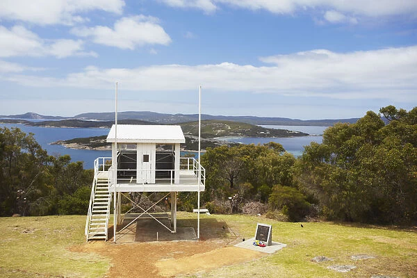 Lookout tower in Princess Royal Fort, Albany, Western Australia, Australia