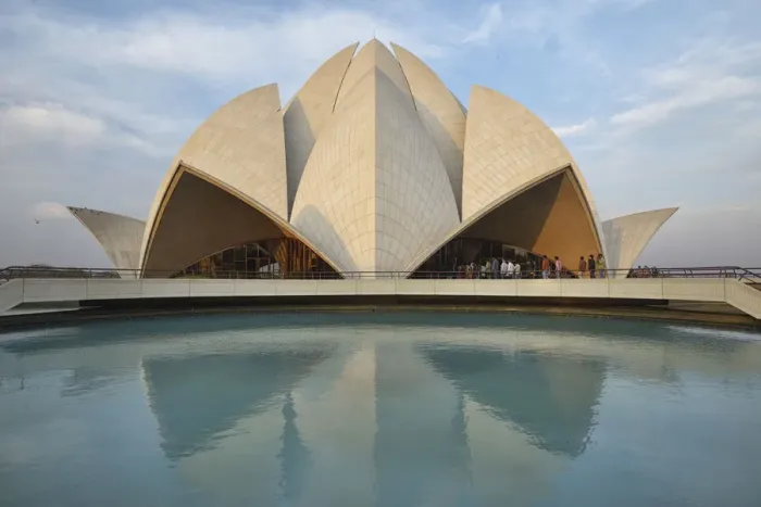Framed Print : Lotus Temple, Baha i House, Delhi, National Capital Territory, India Framed Print : Lotus Temple, Baha i House, Delhi, National Capital Territory, India