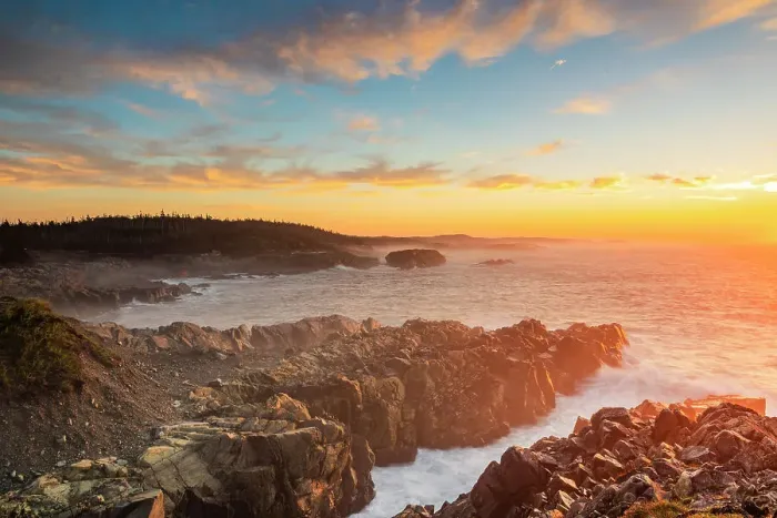 Framed Print : Louisbourg, Nova Scotia, Canada