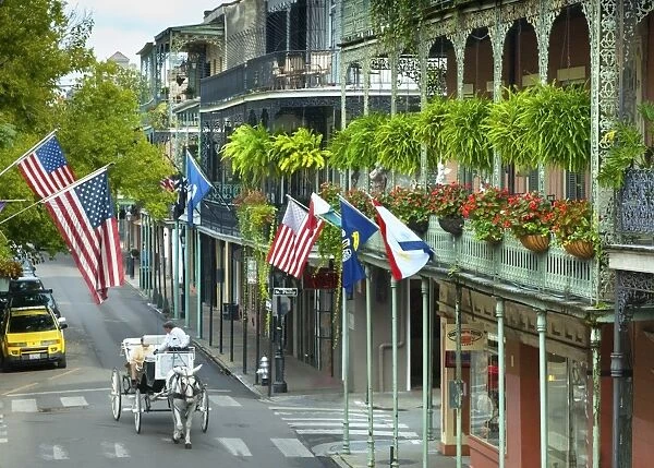 Louisiana, New Orleans, French Quarter, Royal Street
