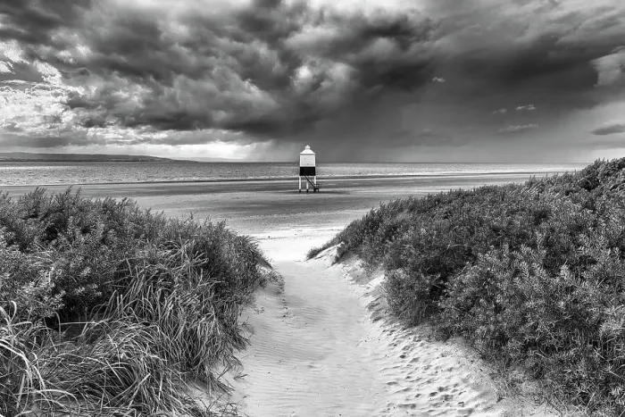 Framed Print : The Low Lighthouse, Burnham-on-Sea, Somerset, England Framed Print : The Low Lighthouse, Burnham-on-Sea, Somerset, England
